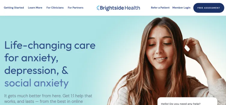 Screenshot Brightside Health
